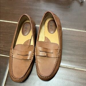 b.o.c. Tan Leather Loafers